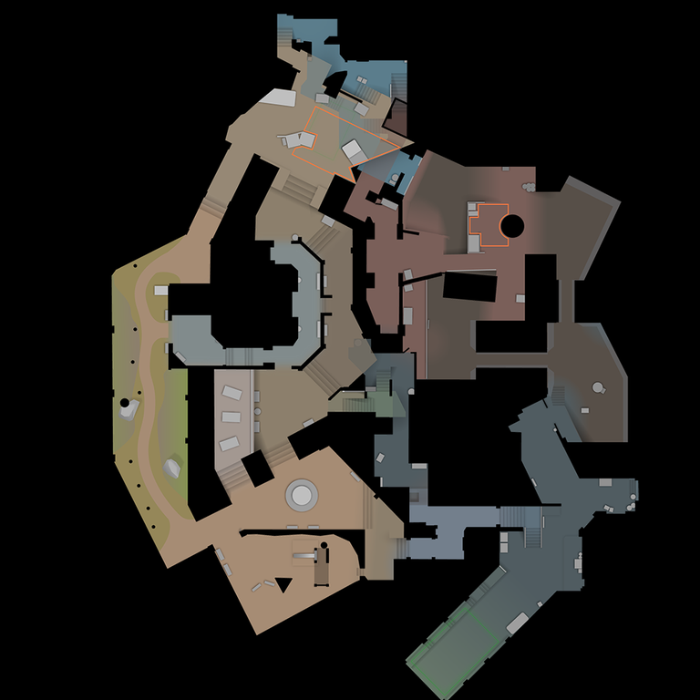Overpass CS2 radar